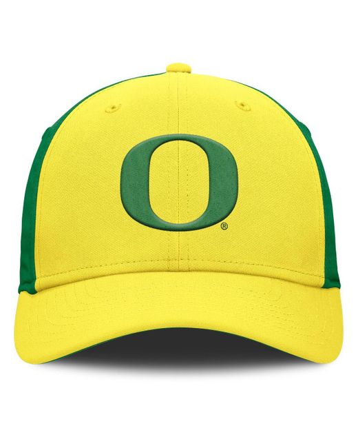 Nike Yellow/green Oregon Ducks 2025 Sideline Rise Local Performance Flex Hat for men