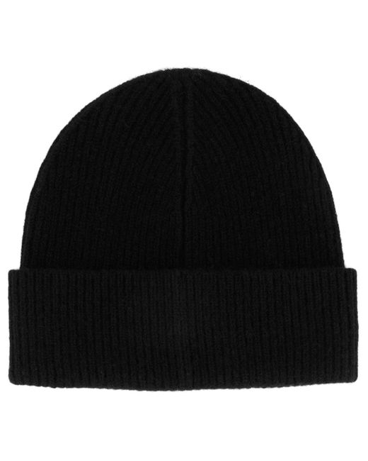 Michael Kors Black Merino Cuff Hat for men