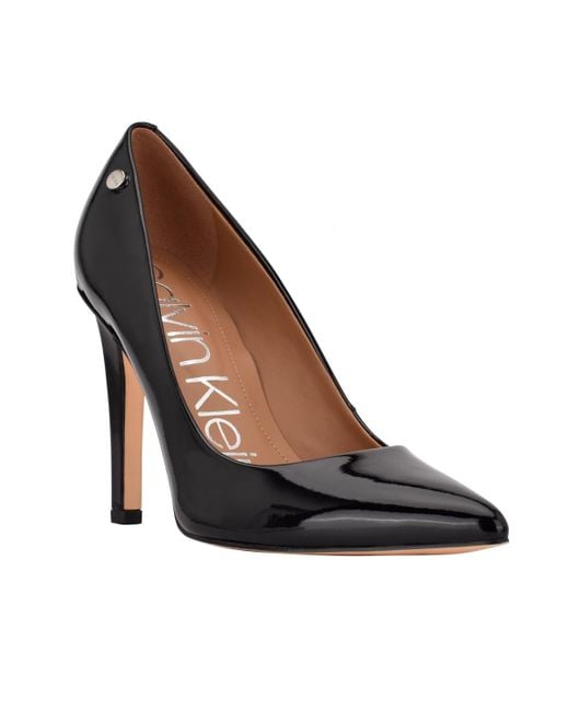 Calvin Klein Brady Pumps in Brown Lyst