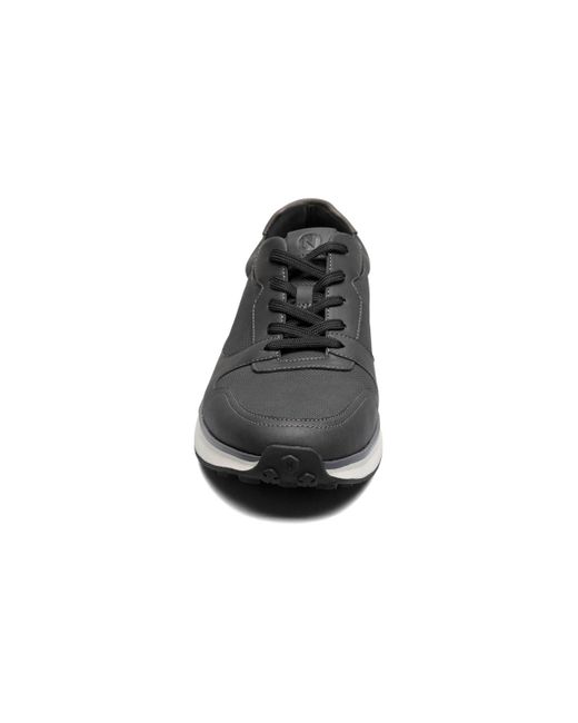 Nunn Bush Black Kore Swift Moc Toe Sneakers for men