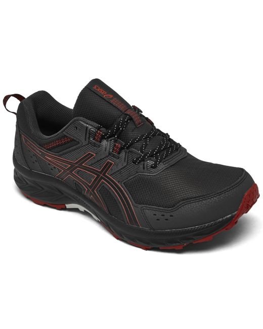 Asics Venture 9 Wide Width Trail Running Sneakers From Finish Line in Black for Men Lyst