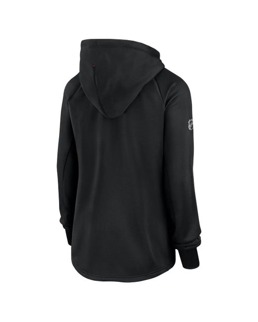 Fanatics Black Carolina Hurricanes Authentic Pro Rink Fleece Full-zip Jacket