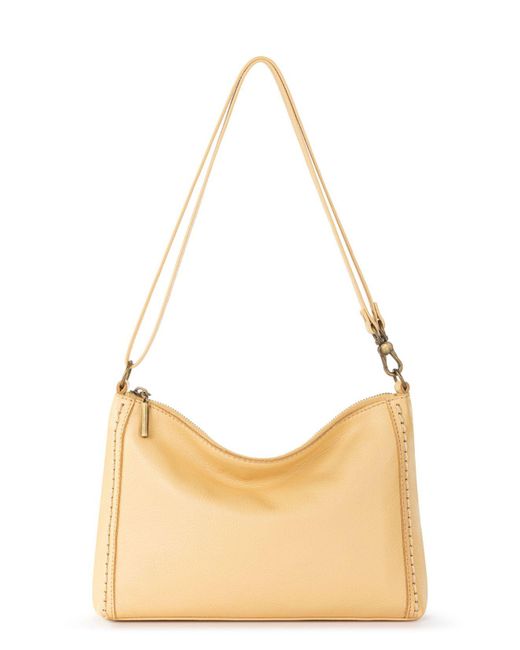 The Sak Lumi Leather Convertible Crossbody in Natural Lyst