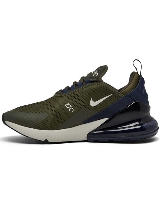 Nike Air Max 270 Casual Sneakers From Finish Line in Green for Men Lyst