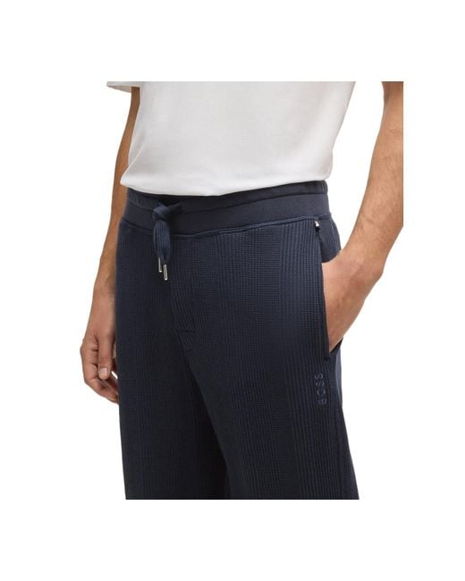 Boss Blue Hugo By Pajama Pants for men
