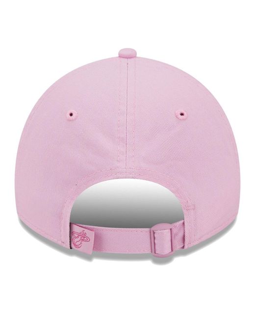 KTZ Pink Miami Heat Colorpack Tonal 9twenty Adjustable Hat