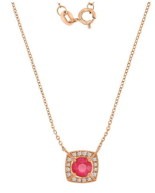 Macy's Pink Ruby (0.65 Ct. T.w.