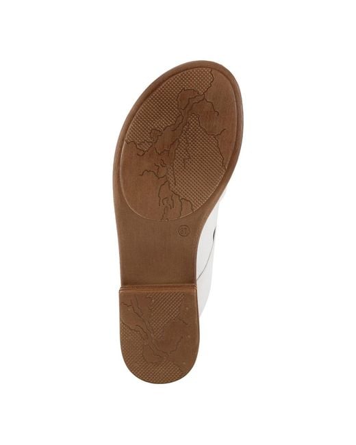 Spring Step White Jaleel Sandal