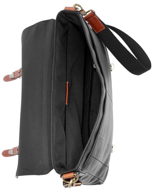 fossil defender briefcase
