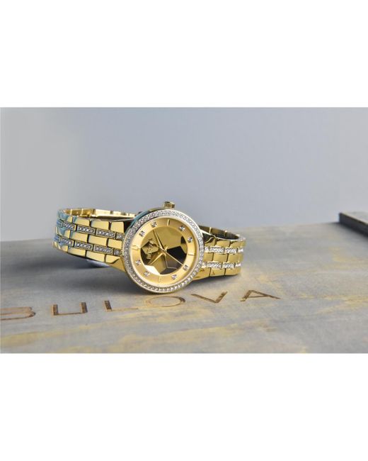 Bulova Metallic Phantom Stainless Steel Bracelet Watch 33mm