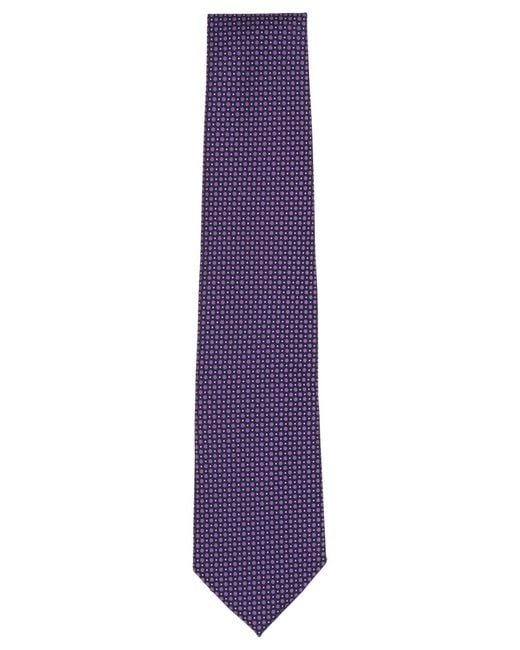 Brooks Brothers Purple B By Classic Floating Dot Pattern Tie for men