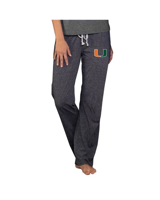 Concepts Sport Blue Miami Hurricanes Quest Knit Lightweight Pants