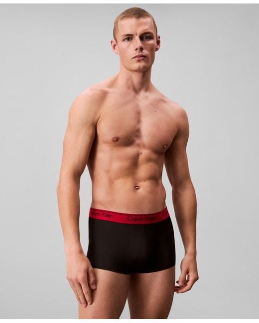 Calvin Klein Black 4-piece Micro Stretch Boxer Brief Set for men