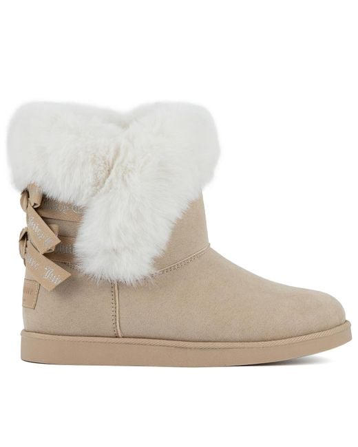 Juicy Couture Natural King Cozy Cold Weather Booties