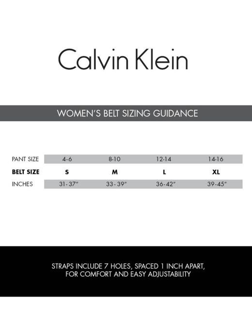 Calvin Klein Multicolor Reversible Monogram Buckle Belt