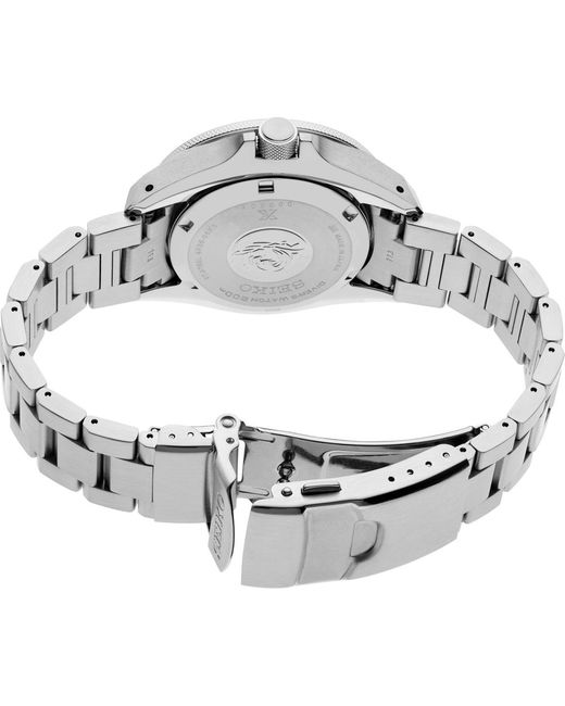 Seiko Gray Prospex Diver Automatic Dial Watch for men