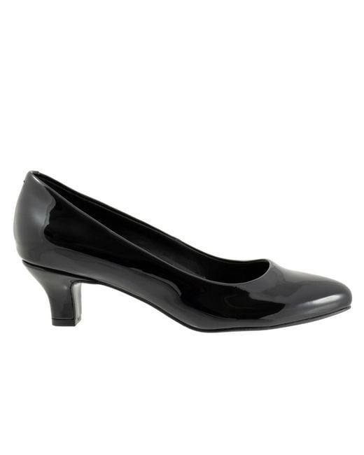 Trotters Black Kate Pump