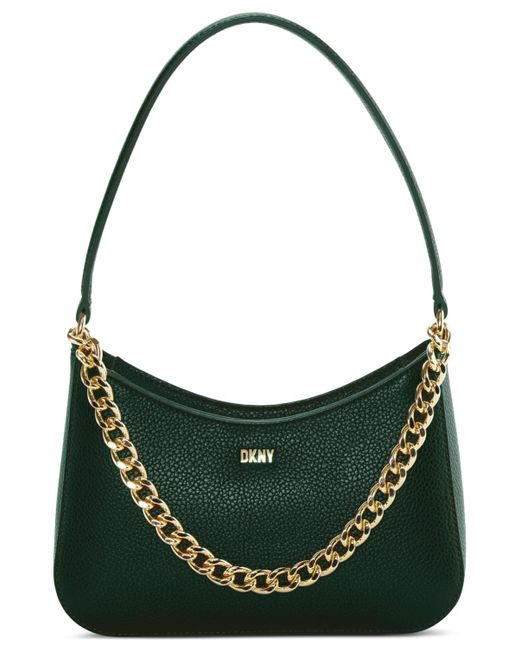DKNY Green Ash Small Demi Shoulder Bag