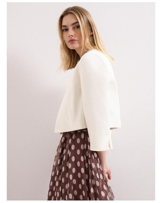 Phase Eight Multicolor Catherine Collarless Jacket
