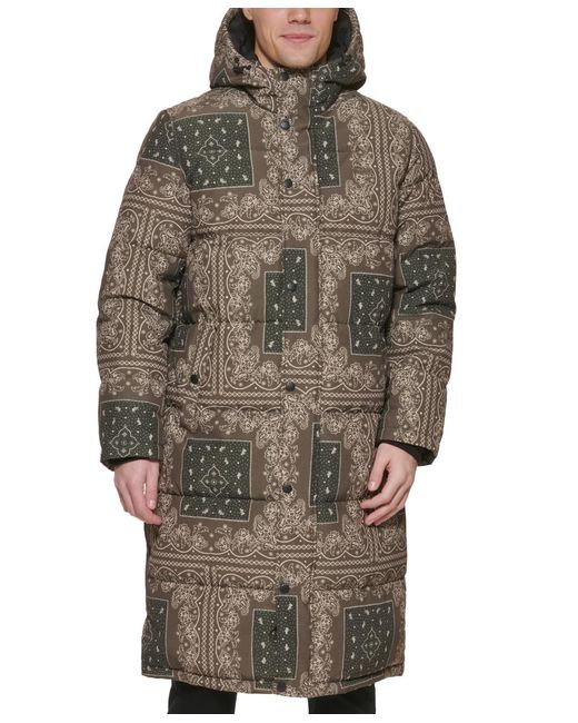 Levi's Multicolor Quilted Extra Long Parka Jacket for men