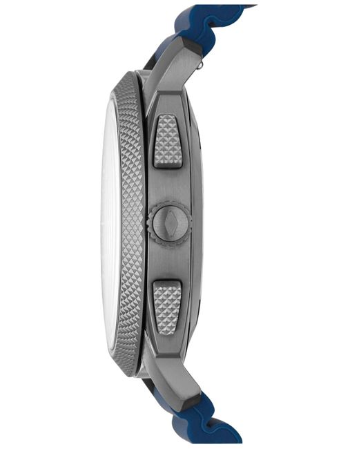 fossil q men's machine steel bracelet hybrid smart watch