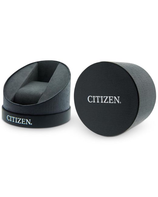 Citizen Metallic Men's Quartz Black Leather Strap Watch 39mm Bi5000-01a for men