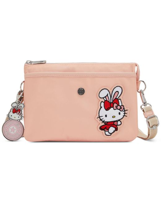Kipling Hello Kitty Riri Crossbody Bag in Pink Lyst