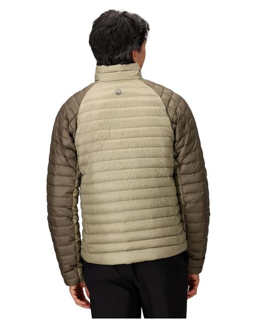 Marmot Gray Hype Down-zipper Jacket for men
