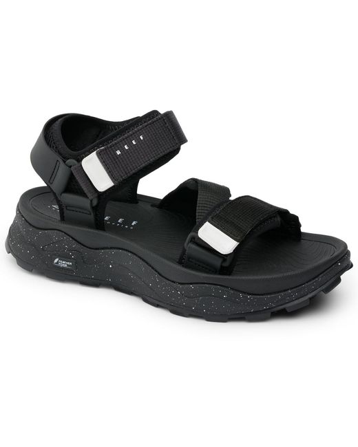 Reef Black Cross-shore Round Toe Hanging Flips