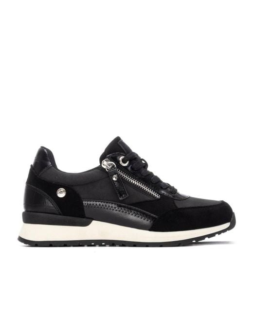 Xti Black Casual Sneakers Refresh Collection By