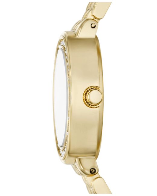 Folio Metallic Quartz Three-hand Alloy Watch Set