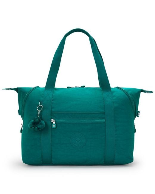 Kipling Green Art M Tote