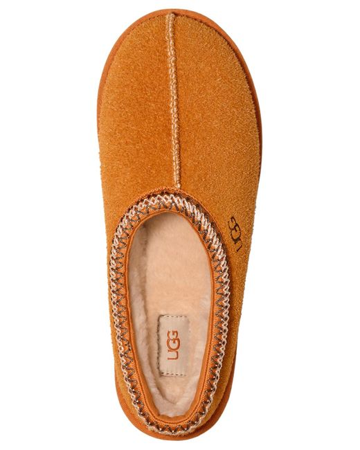 Ugg Brown Tasman shaggy Suede Slipper for men