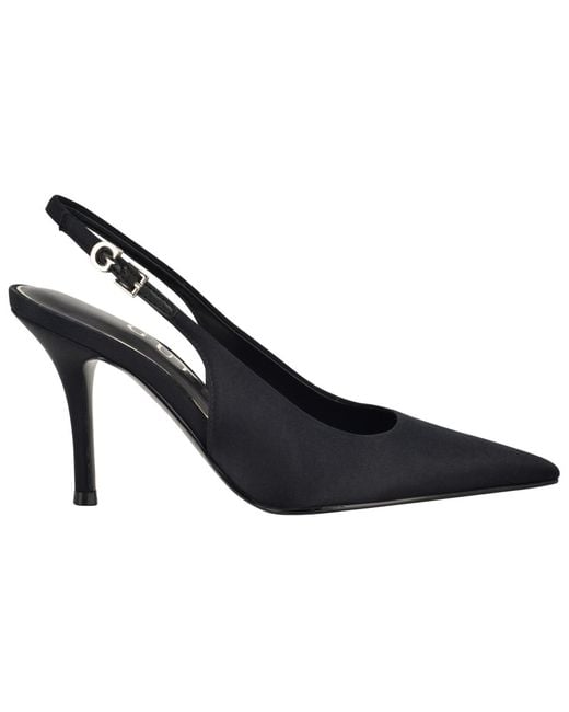 Guess Blue Princelsa Pointed Toe Slingback Pumps