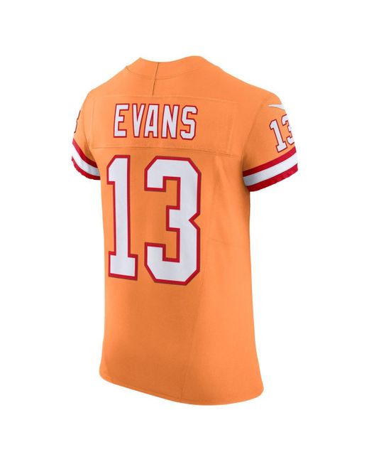 Nike Orange Mike Evans Tampa Bay Buccaneers Alternate Vapor F.u.s.e. Elite Jersey for men