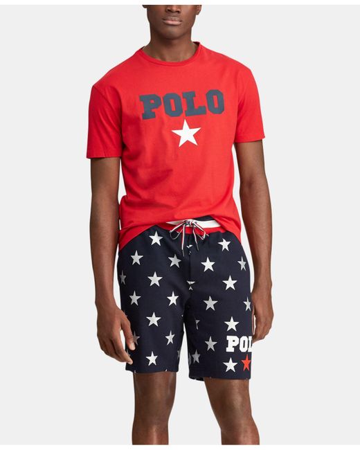 Mens polo shorts macys 2025