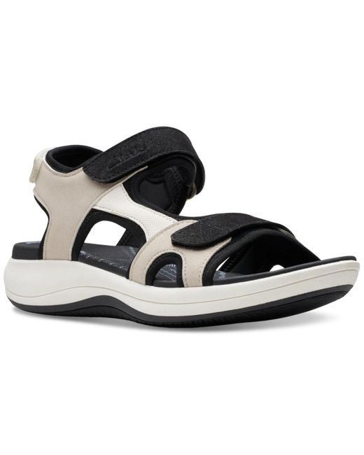 Clarks Black Cloudsteppers Mira Bay Sport-style Sandals