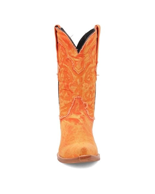 Dingo Orange Big Easy Denim Boot for men