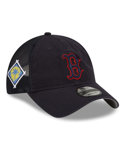 KTZ Cotton Navy Boston Red Sox 2022 Spring Training 9twenty Adjustable