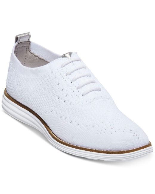 cole haan grand knit wingtip
