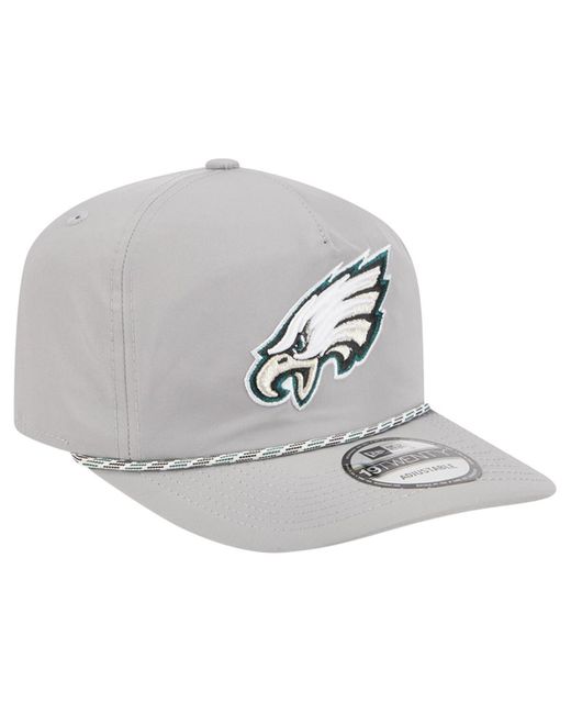 KTZ Metallic Philadelphia Eagles Rope 19twenty Hat for men
