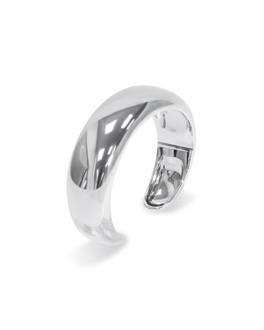 Retro Chic White Drop Bangle