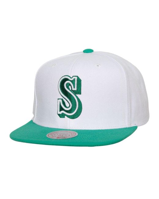 Men's White, California Angels Hometown Snapback Hat