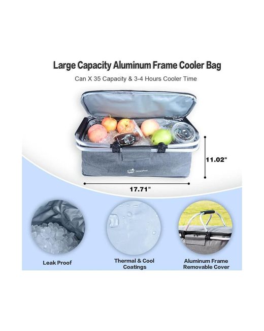 Mountaintop Blue Collapsible Wagon