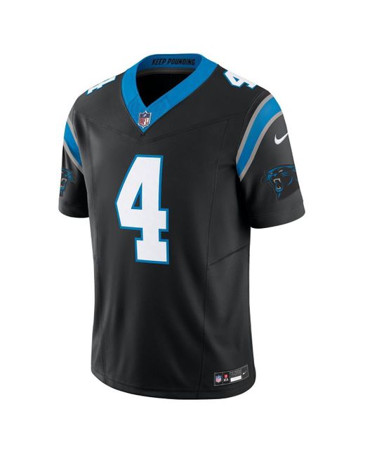 Nike Blue Tetairoa Mcmillan Carolina Panthers Team Vapor F.u.s.e. Limited Jersey for men