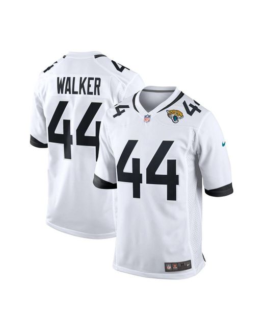 Nike Satin Travon Walker White Jacksonville Jaguars 2022 Nfl Draft