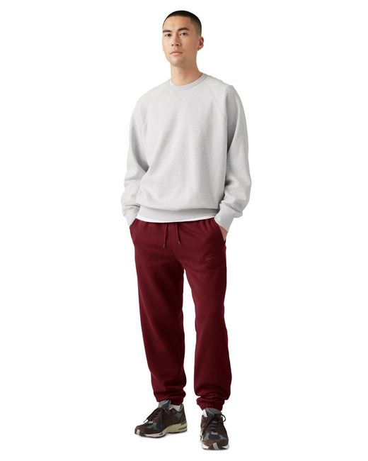Levi's White Regular-fit Sweatpants for men