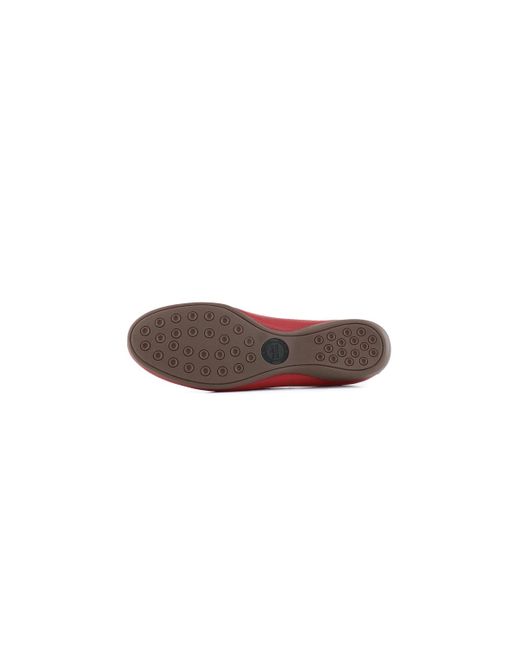 Marc Joseph New York Red Carter Road Slip On Comfort Buckle Loafer