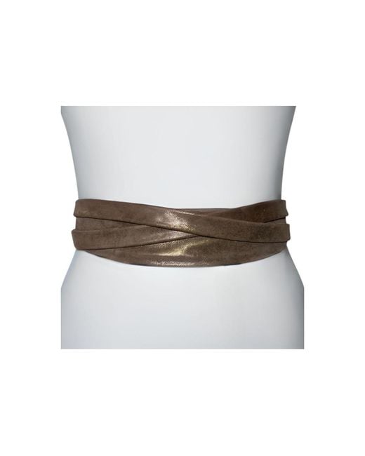 Ada White Midi Wrap Belt