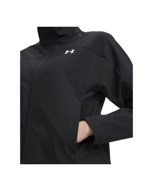 Under Armour Black Shield Collared Jacket